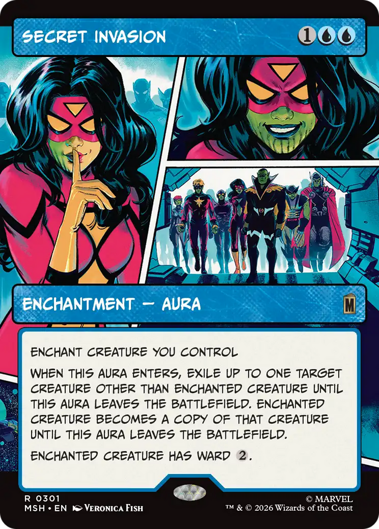 Secret Invasion (Borderless) [Marvel Super Heroes] | Deep Dive Games St. Marys