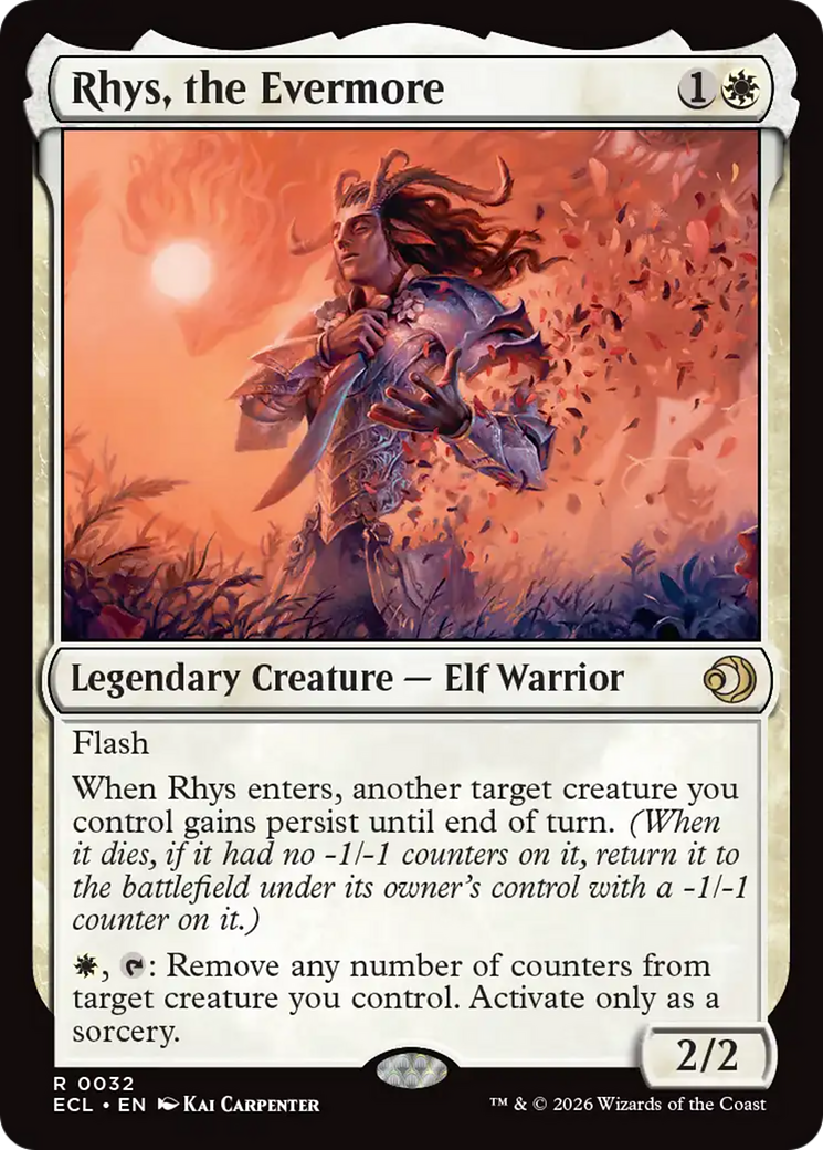 Rhys, the Evermore [Lorwyn Eclipsed] | Deep Dive Games St. Marys