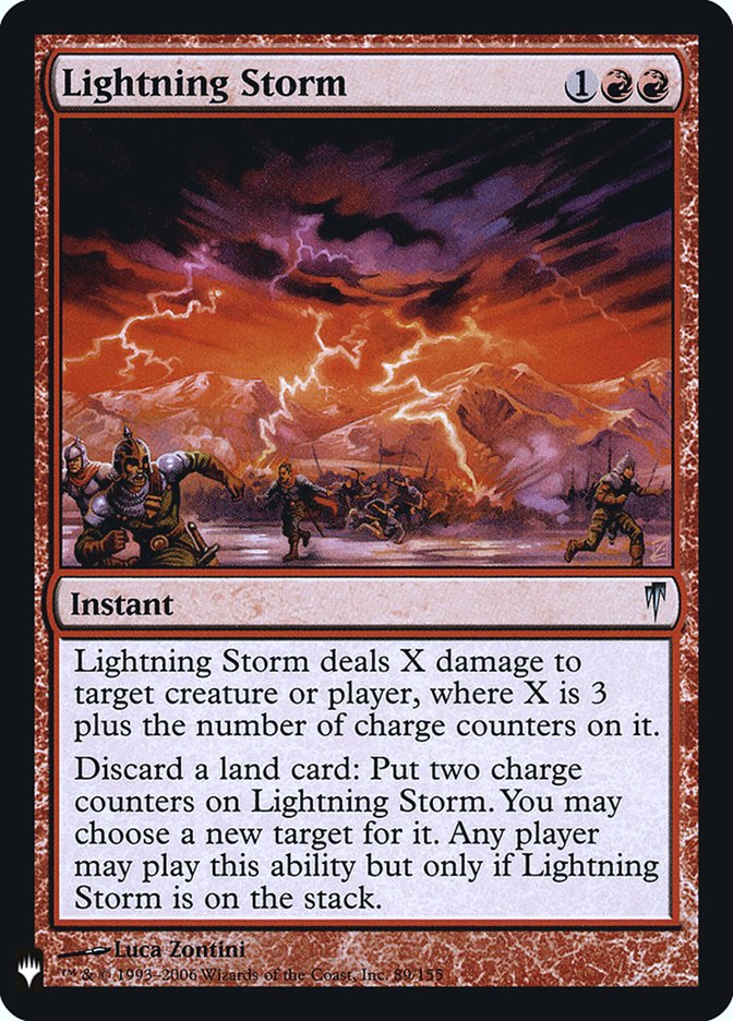Lightning Storm [Mystery Booster] | Deep Dive Games St. Marys