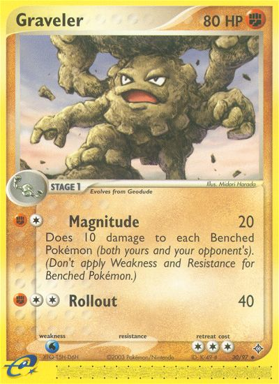 Graveler (30/97) [EX: Dragon] | Deep Dive Games St. Marys