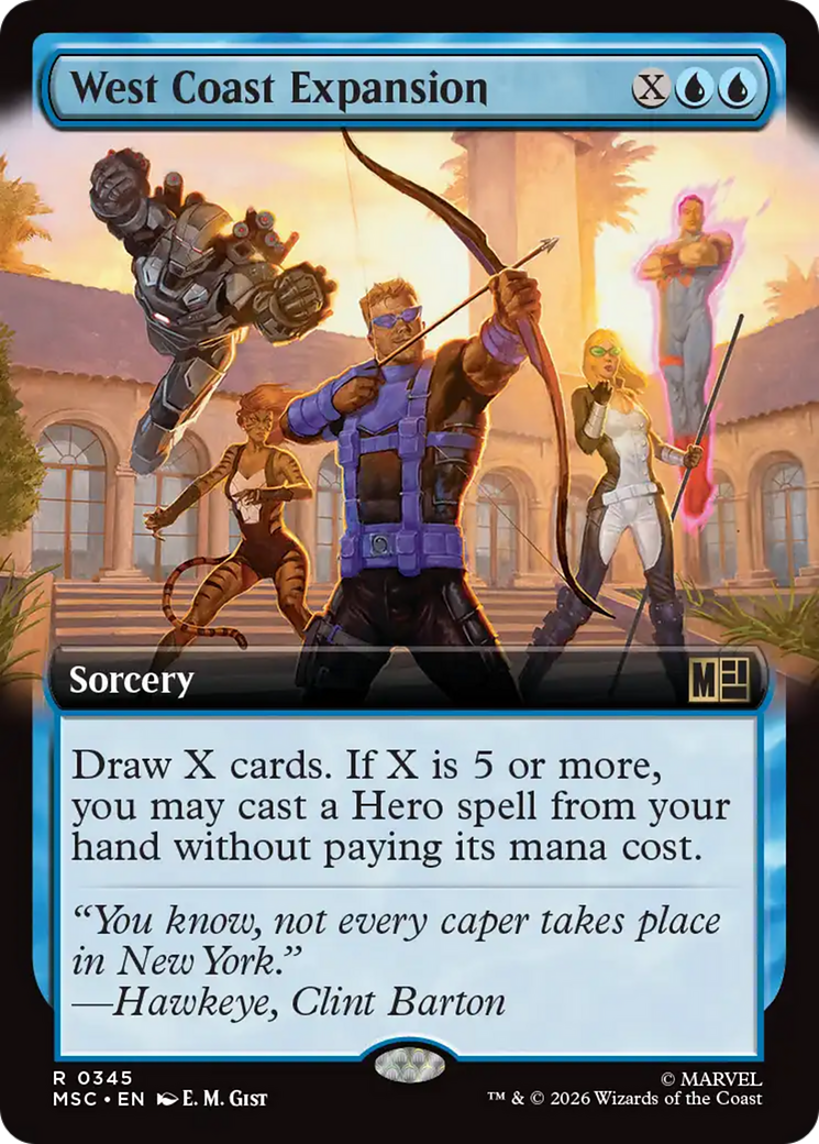 West Coast Expansion (Extended Art) [Marvel Super Heroes Commander] | Deep Dive Games St. Marys