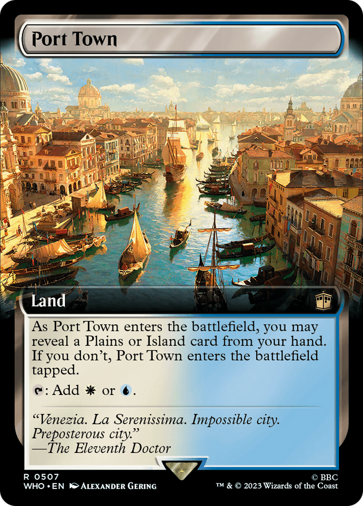 Port Town (Extended Art) [Doctor Who] | Deep Dive Games St. Marys