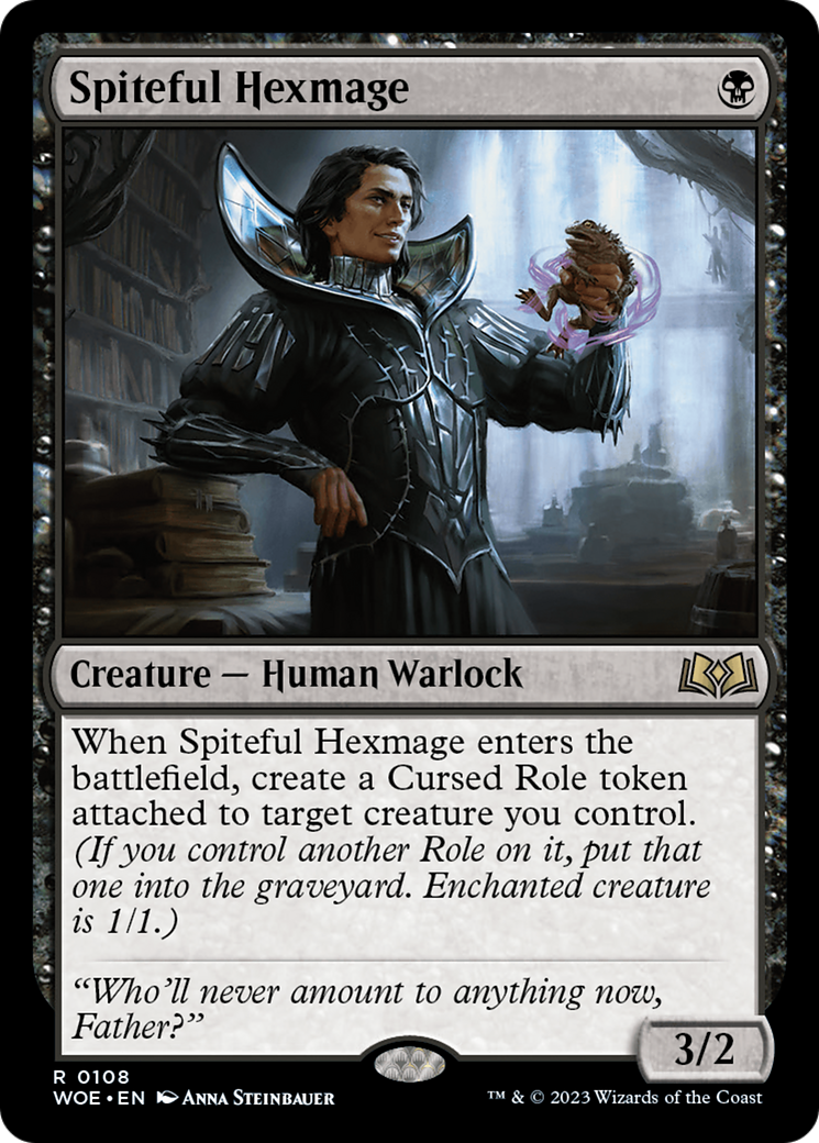Spiteful Hexmage [Wilds of Eldraine] | Deep Dive Games St. Marys