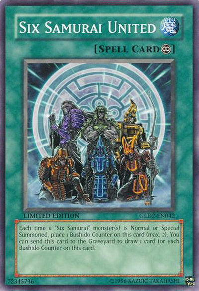 Six Samurai United [GLD2-EN042] Common | Deep Dive Games St. Marys