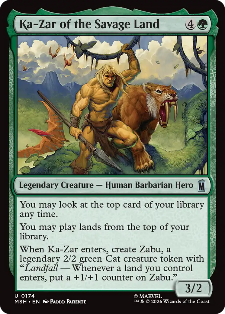 Ka-Zar of the Savage Land [Marvel Super Heroes] | Deep Dive Games St. Marys