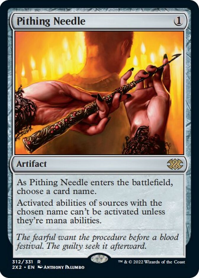 Pithing Needle [Double Masters 2022] | Deep Dive Games St. Marys