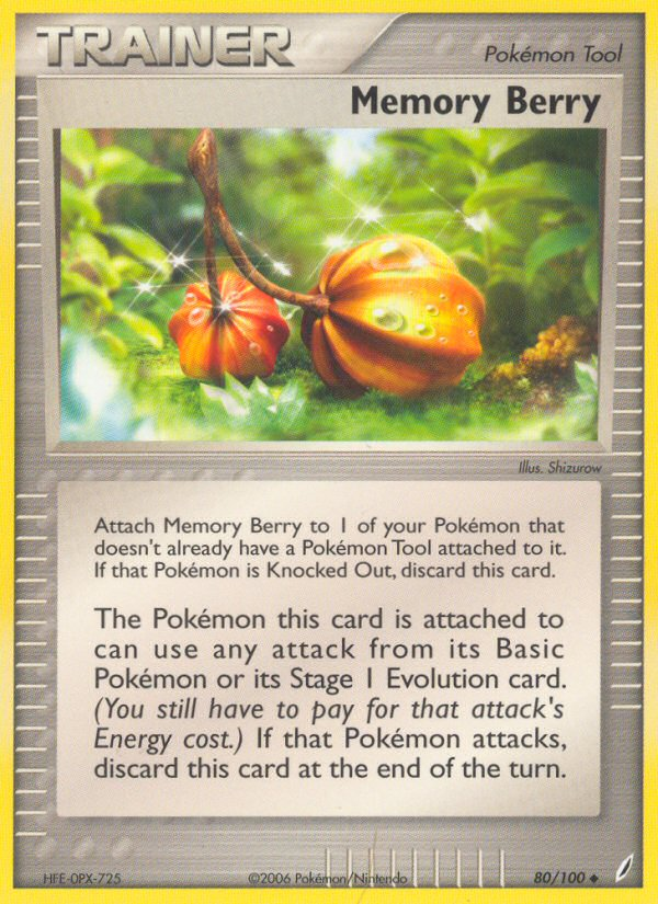 Memory Berry (80/100) [EX: Crystal Guardians] | Deep Dive Games St. Marys