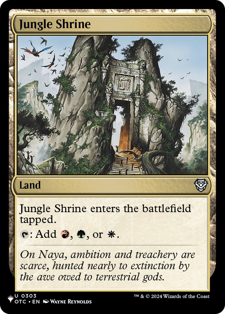 Jungle Shrine (OTC) [The List] | Deep Dive Games St. Marys