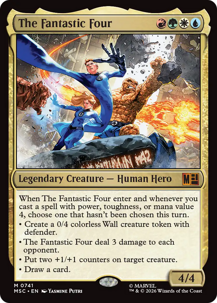 The Fantastic Four [Marvel Super Heroes Commander] | Deep Dive Games St. Marys