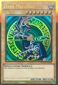 Dark Magician [MAGO-EN002] Gold Rare | Deep Dive Games St. Marys
