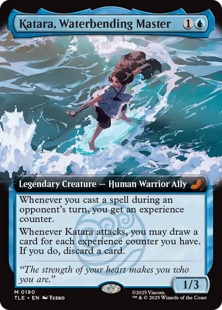 Katara, Waterbending Master (Extended Art) [Avatar: The Last Airbender: Eternal-Legal] | Deep Dive Games St. Marys