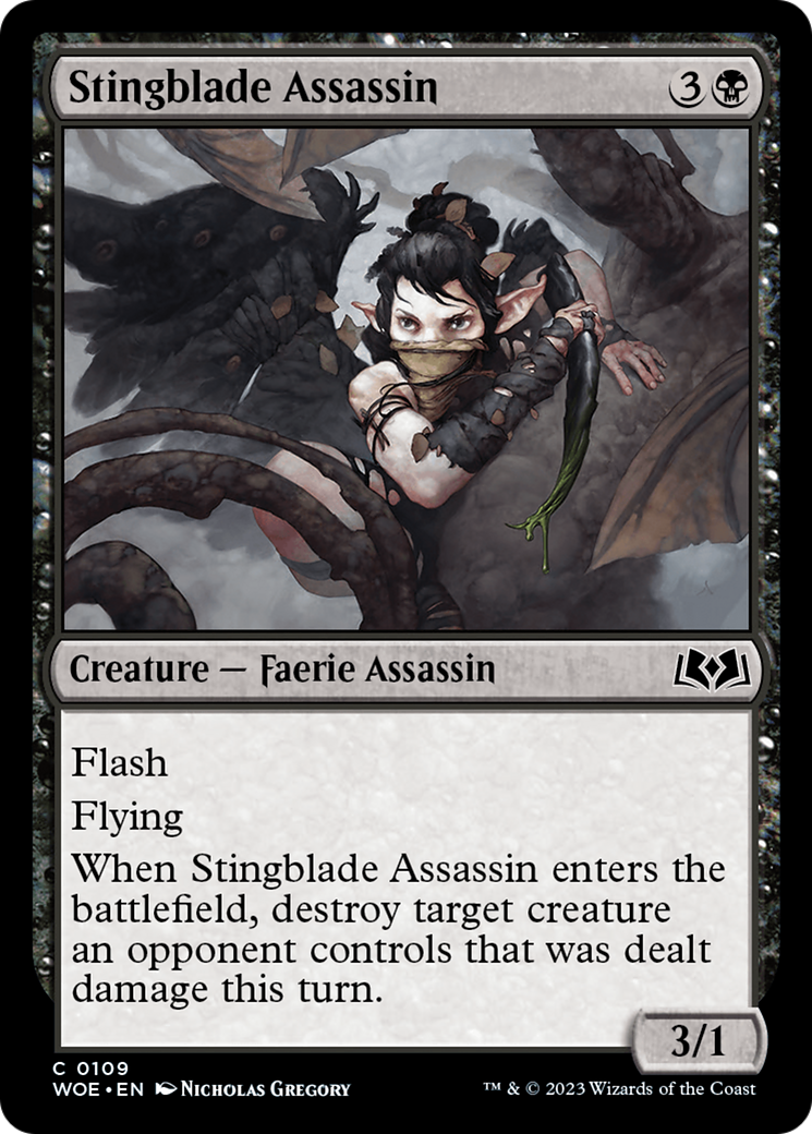 Stingblade Assassin [Wilds of Eldraine] | Deep Dive Games St. Marys