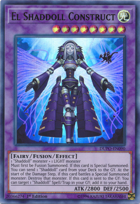 El Shaddoll Construct [DUPO-EN090] Ultra Rare | Deep Dive Games St. Marys