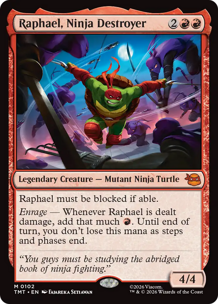Raphael, Ninja Destroyer [Teenage Mutant Ninja Turtles] | Deep Dive Games St. Marys