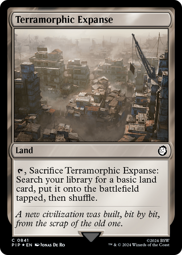 Terramorphic Expanse (Surge Foil) [Fallout] | Deep Dive Games St. Marys