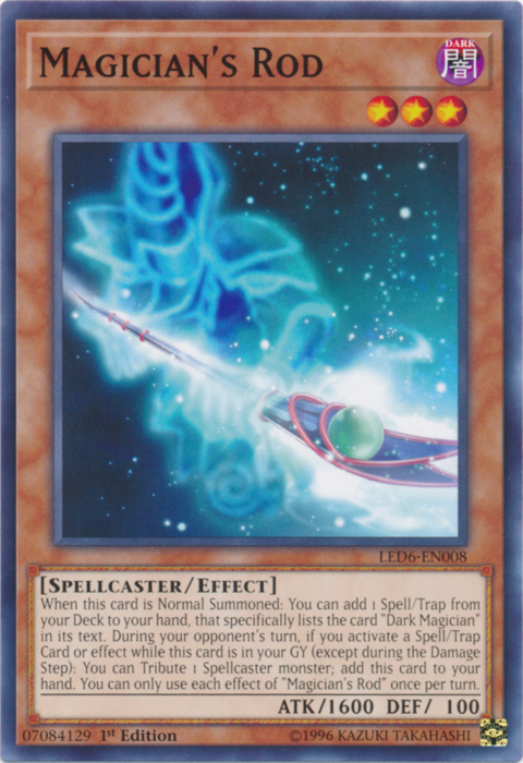 Magician's Rod [LED6-EN008] Common | Deep Dive Games St. Marys