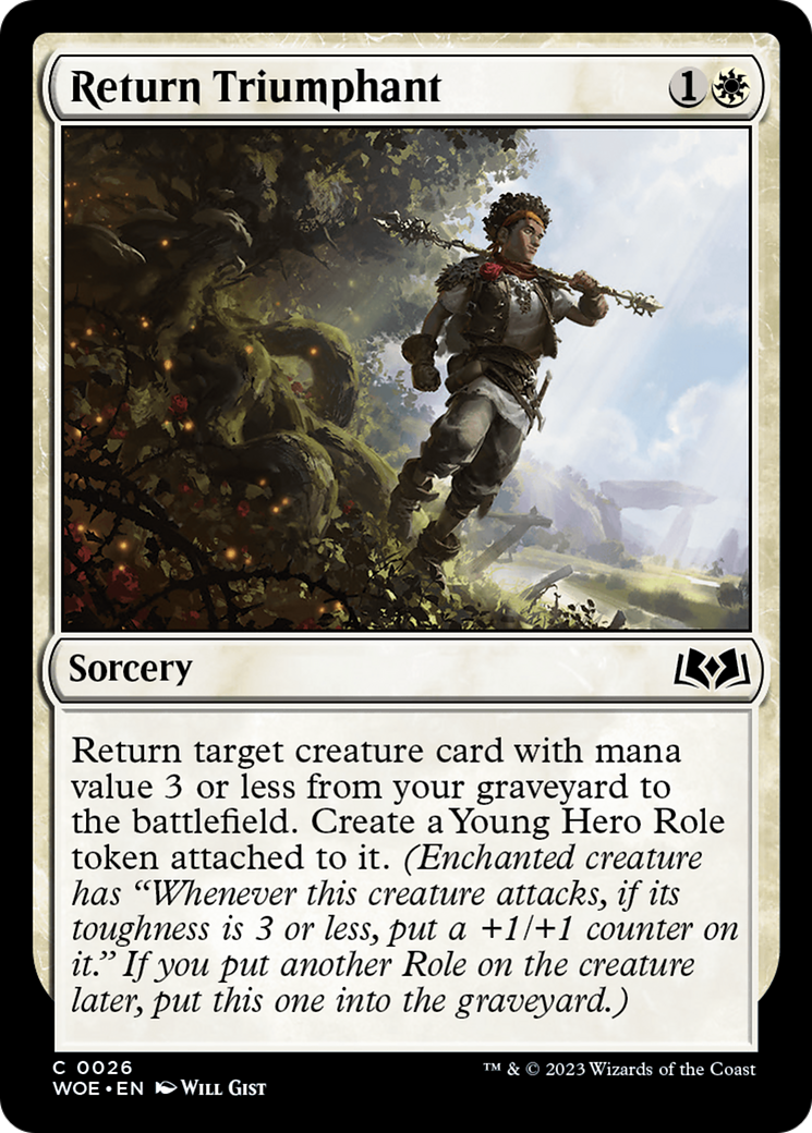 Return Triumphant [Wilds of Eldraine] | Deep Dive Games St. Marys