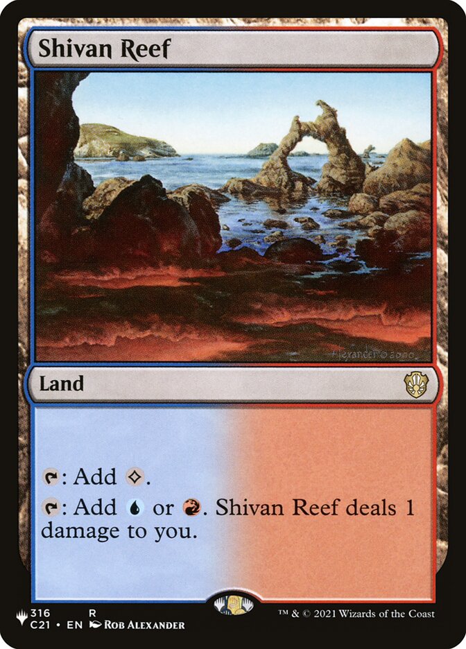 Shivan Reef [Secret Lair: Heads I Win, Tails You Lose] | Deep Dive Games St. Marys