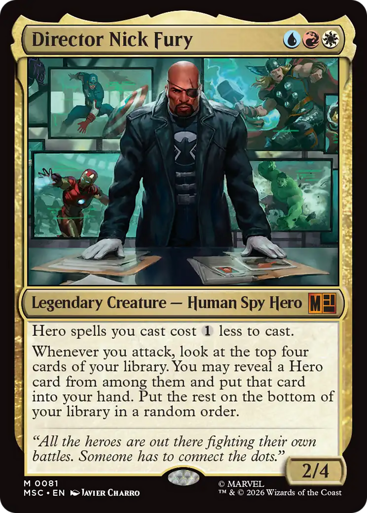 Director Nick Fury [Marvel Super Heroes Commander] | Deep Dive Games St. Marys