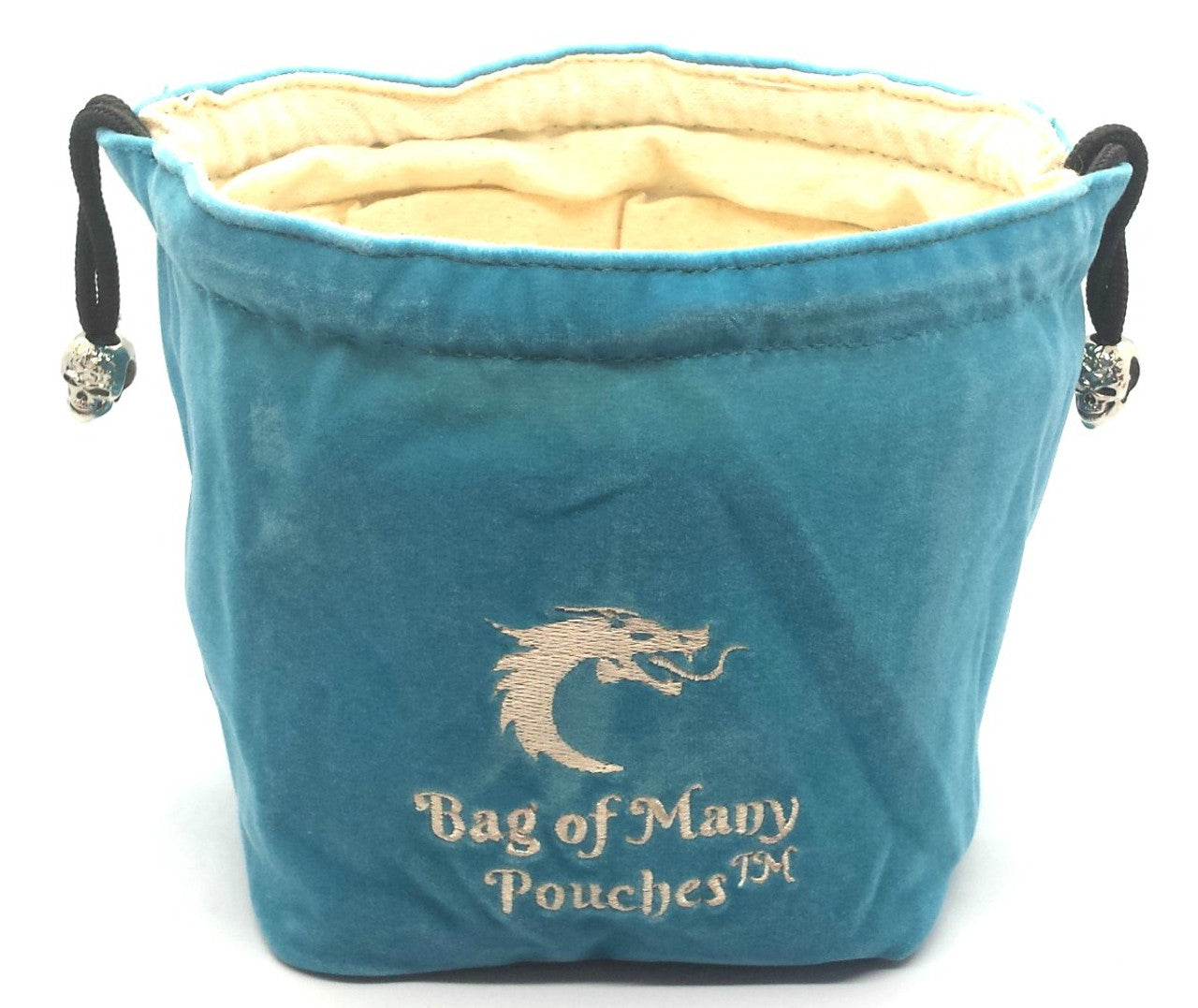 Old School Dice: Bag of Many Pouches Dice Bag - Purple | Deep Dive Games St. Marys