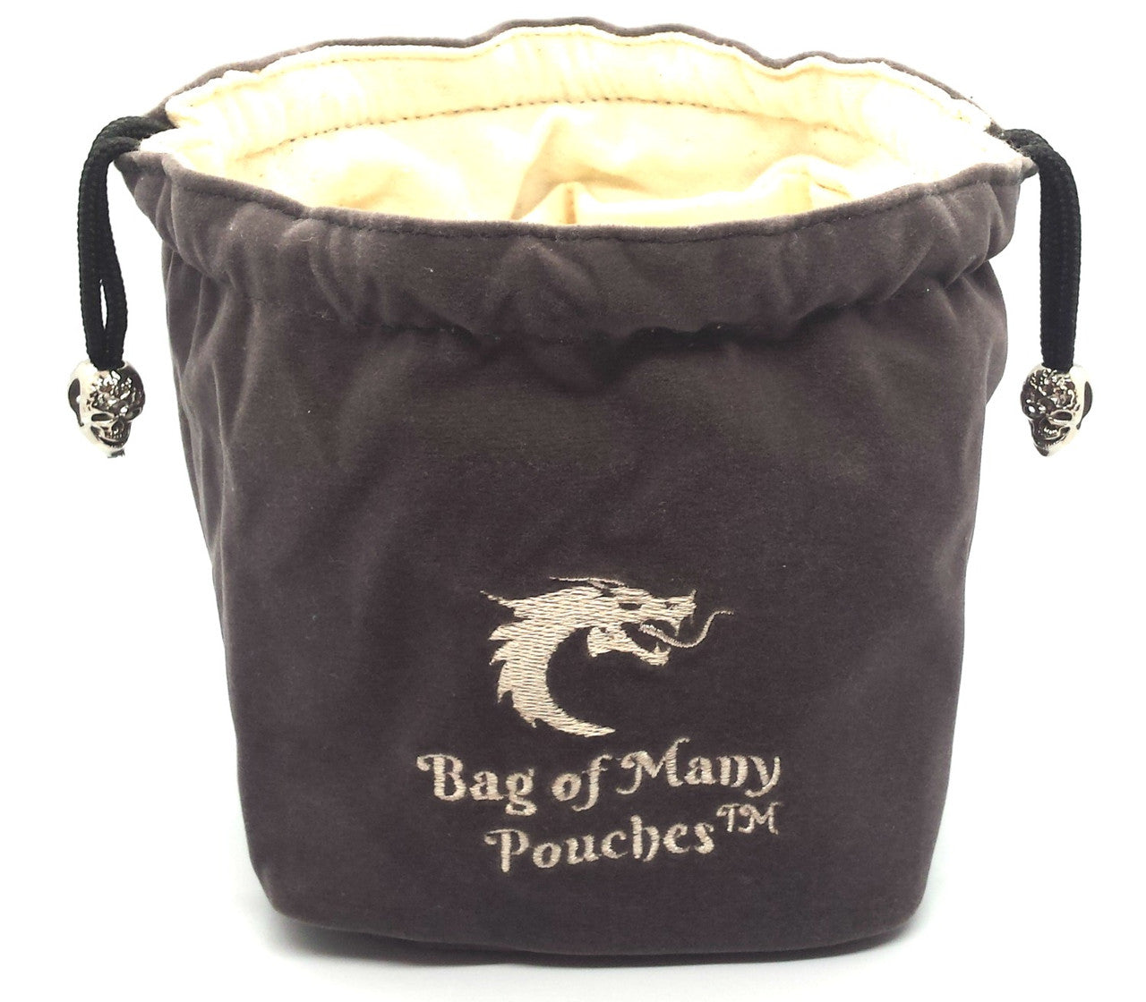 Old School Dice: Bag of Many Pouches Dice Bag - Purple | Deep Dive Games St. Marys