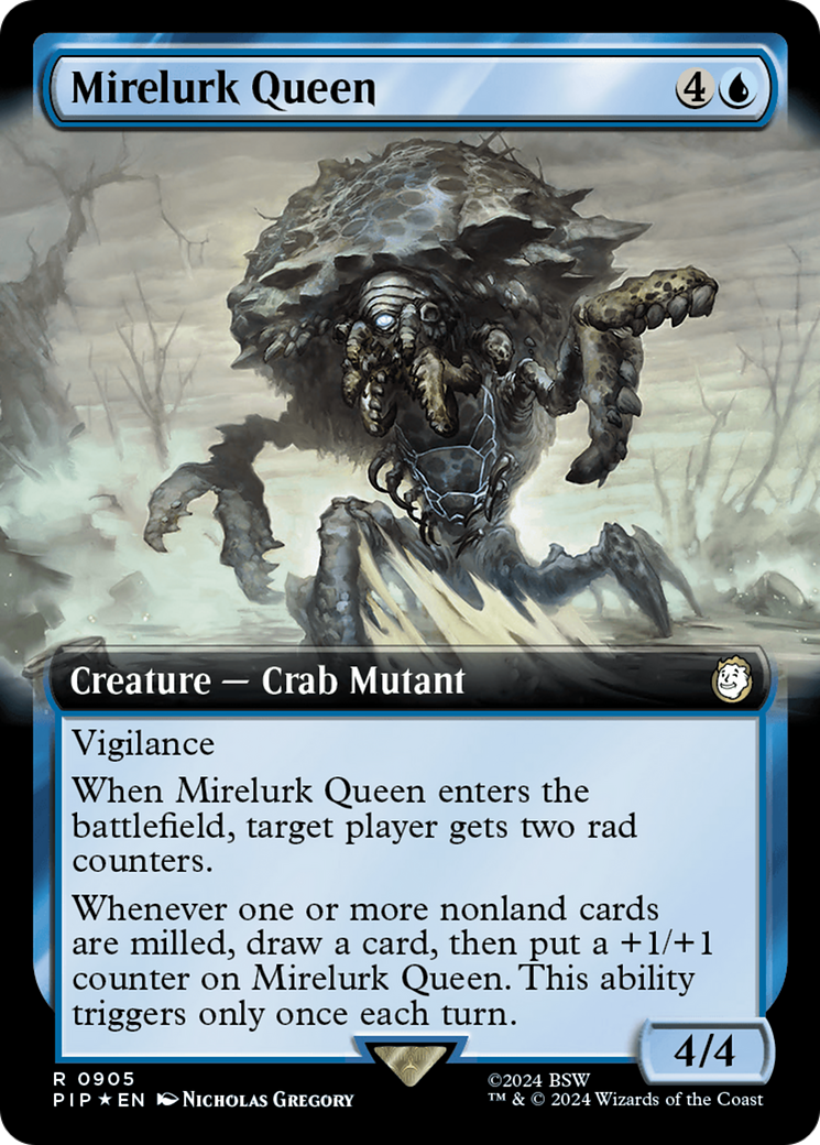 Mirelurk Queen (Extended Art) (Surge Foil) [Fallout] | Deep Dive Games St. Marys
