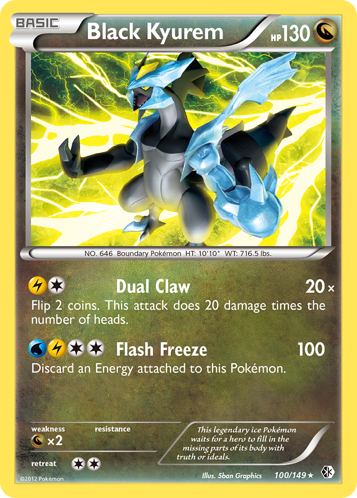 Black Kyurem (100/149) [Black & White: Boundaries Crossed] | Deep Dive Games St. Marys
