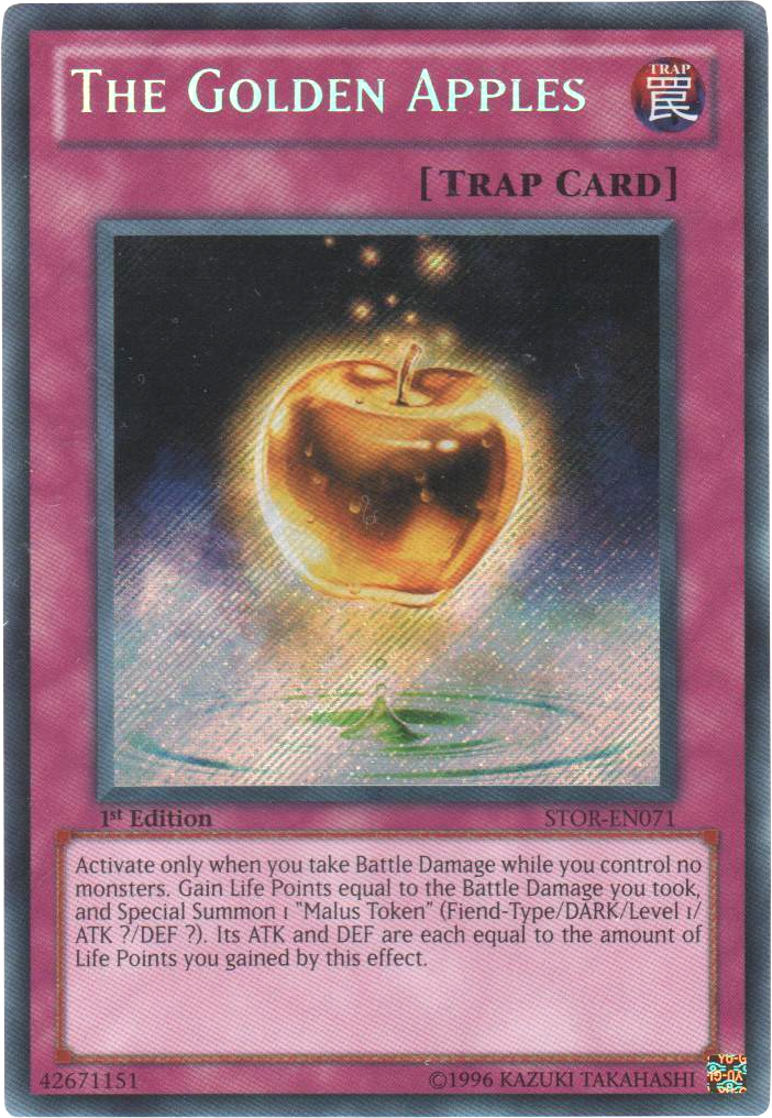 The Golden Apples [STOR-EN071] Secret Rare | Deep Dive Games St. Marys