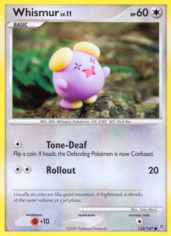 Whismur (132/147) [Platinum: Supreme Victors] | Deep Dive Games St. Marys