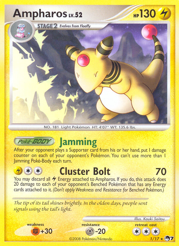 Ampharos (1/17) [POP Series 7] | Deep Dive Games St. Marys