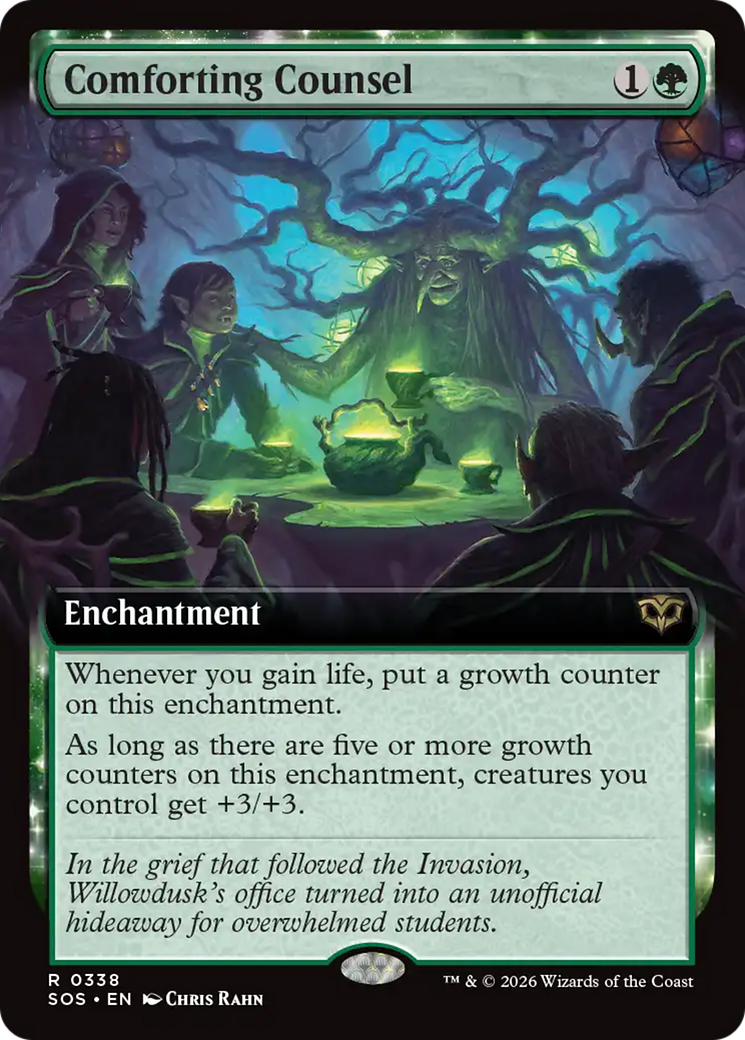 Comforting Counsel (Extended Art) [Secrets of Strixhaven] | Deep Dive Games St. Marys
