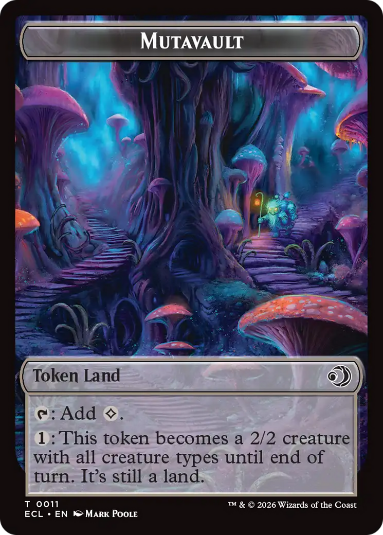Elk // Mutavault Double-Sided Token [Lorwyn Eclipsed Tokens] | Deep Dive Games St. Marys