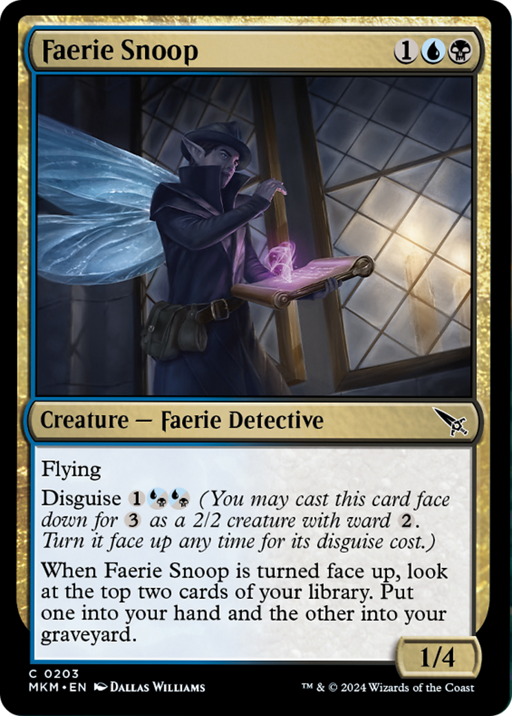 Faerie Snoop [Murders at Karlov Manor] | Deep Dive Games St. Marys