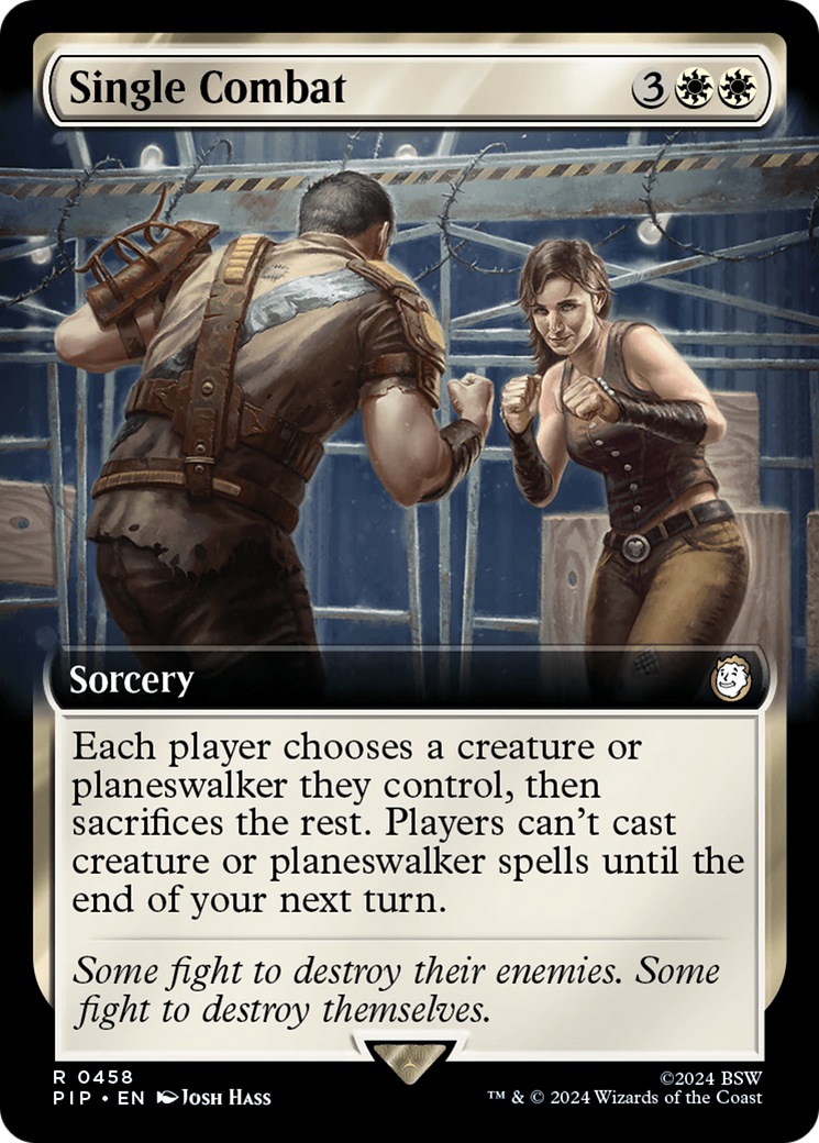 Single Combat (Extended Art) [Fallout] | Deep Dive Games St. Marys