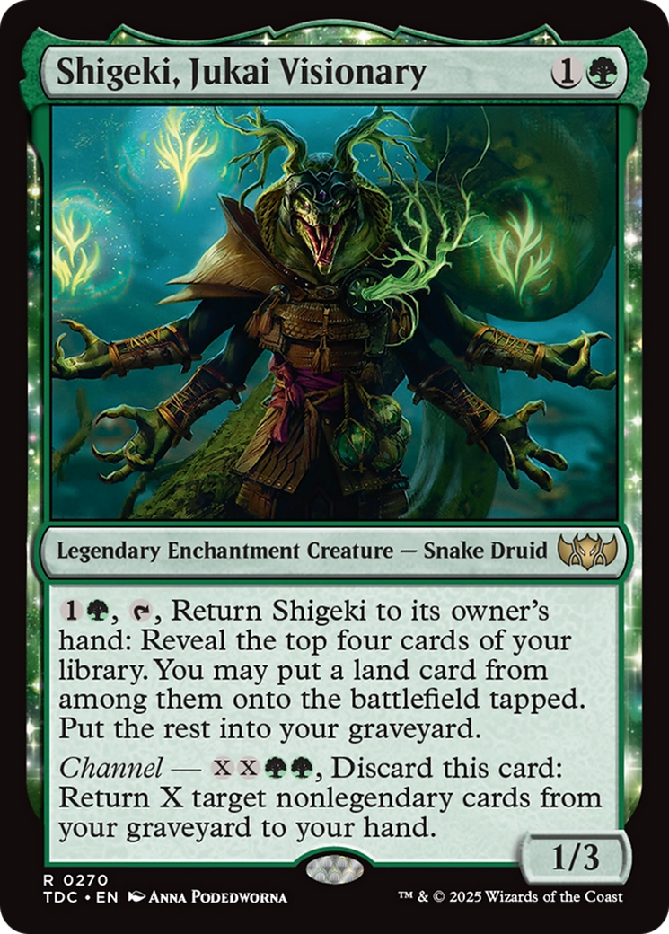 Shigeki, Jukai Visionary [Tarkir: Dragonstorm Commander] | Deep Dive Games St. Marys