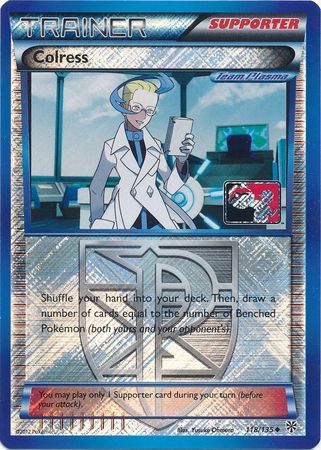 Colress (118/135) (League Promo) [Black & White: Plasma Storm] | Deep Dive Games St. Marys
