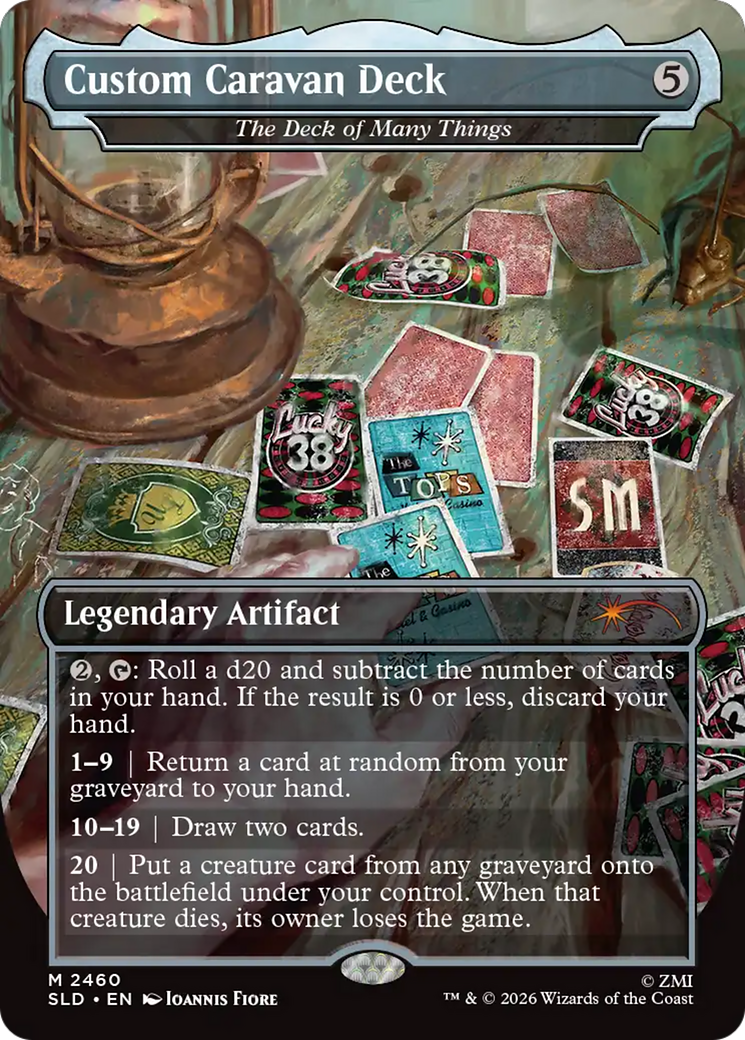 Custom Caravan Deck - The Deck of Many Things [Secret Lair Drop Series] | Deep Dive Games St. Marys