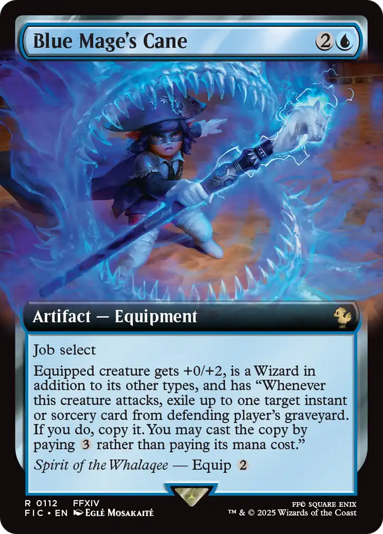Blue Mage's Cane (Extended Art) [FINAL FANTASY Commander] | Deep Dive Games St. Marys