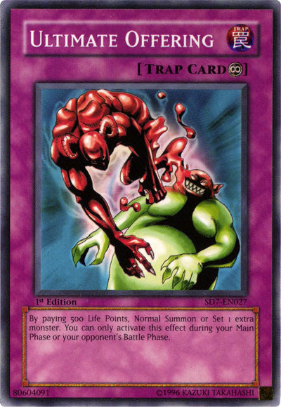 Ultimate Offering [SD7-EN027] Common | Deep Dive Games St. Marys