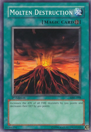 Molten Destruction [MRL-098] Common | Deep Dive Games St. Marys