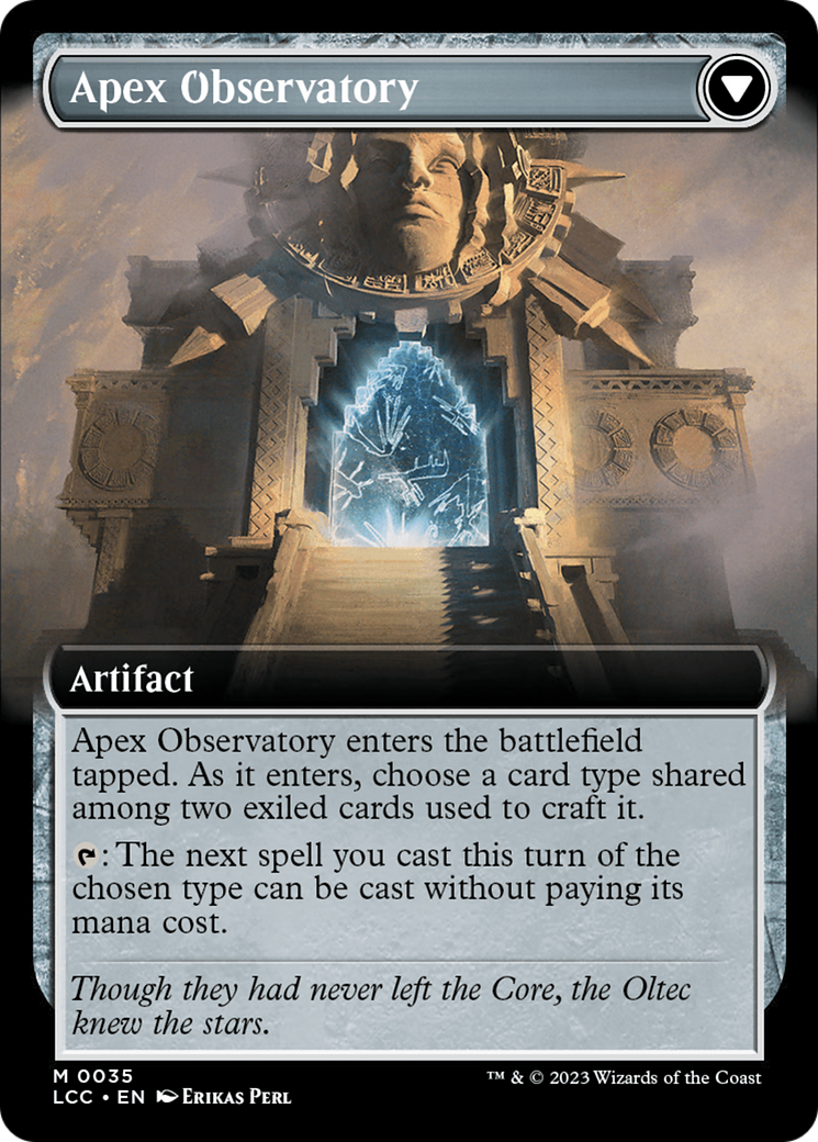 Eye of Ojer Taq // Apex Observatory (Extended Art) [The Lost Caverns of Ixalan Commander] | Deep Dive Games St. Marys