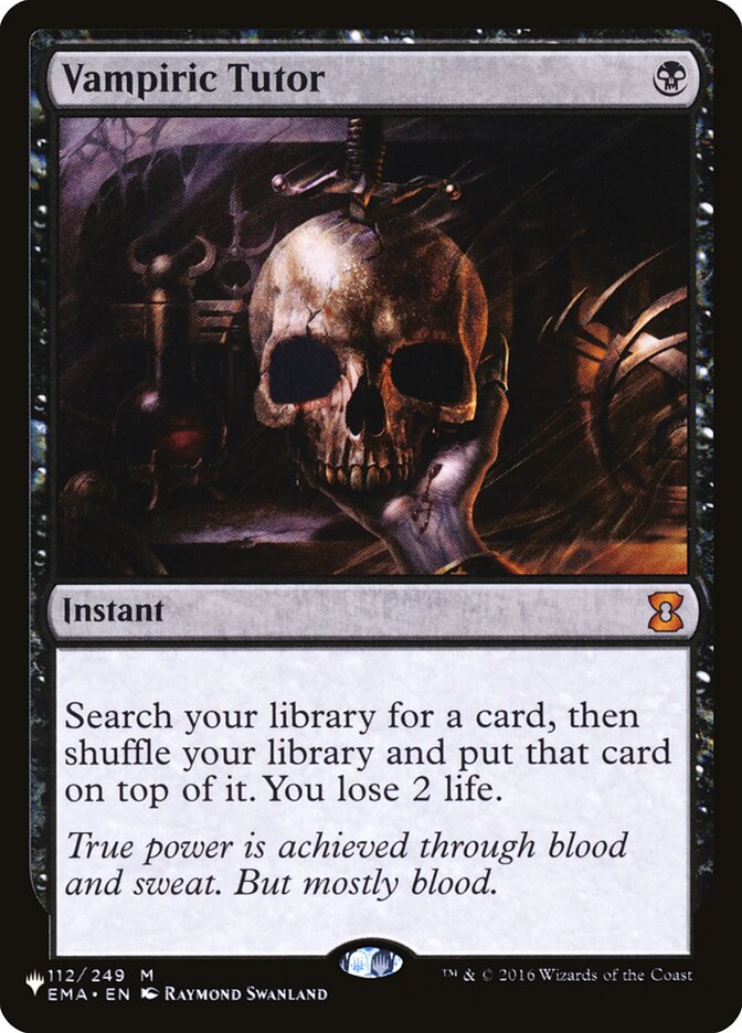 Vampiric Tutor [The List] | Deep Dive Games St. Marys