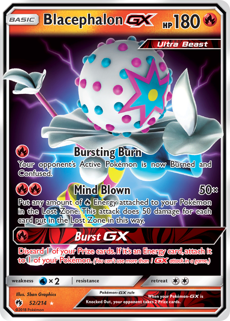 Blacephalon GX (52/214) [Sun & Moon: Lost Thunder] | Deep Dive Games St. Marys