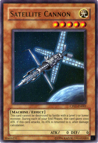 Satellite Cannon [CP01-EN001] Ultra Rare | Deep Dive Games St. Marys
