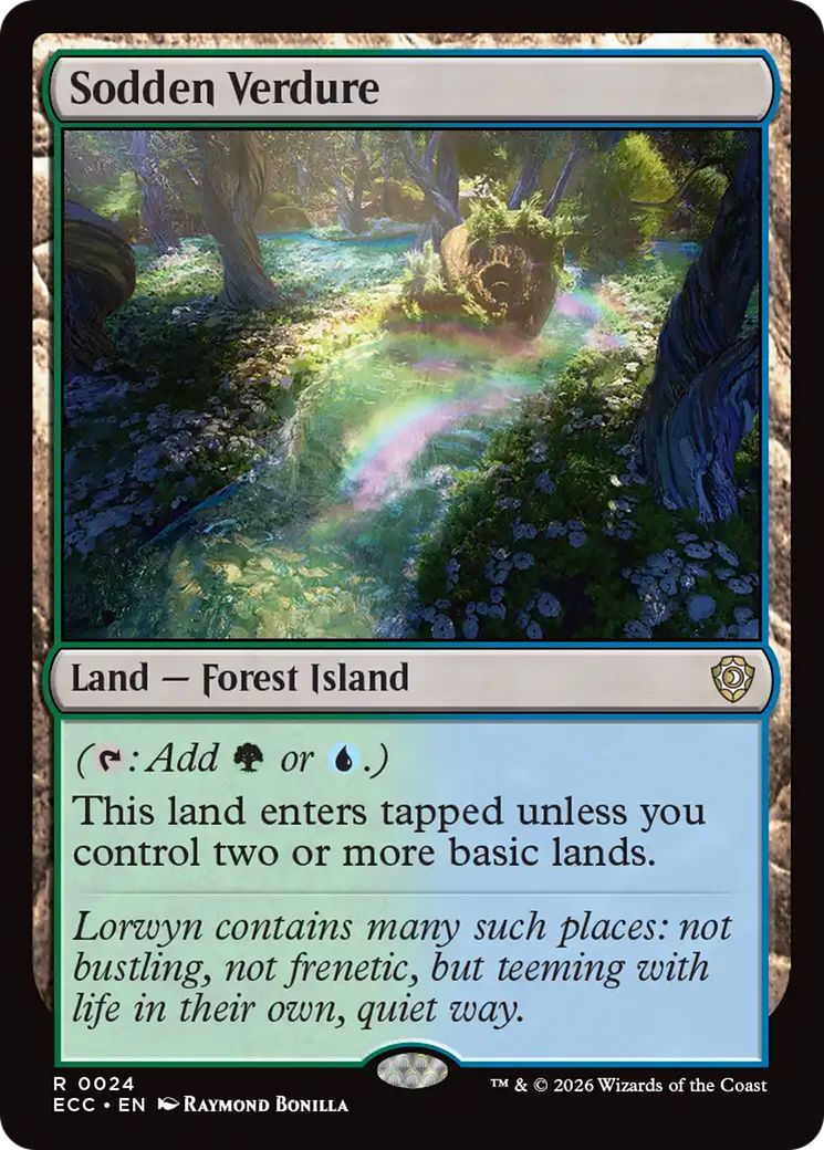 Sodden Verdure [Lorwyn Eclipsed Commander] | Deep Dive Games St. Marys