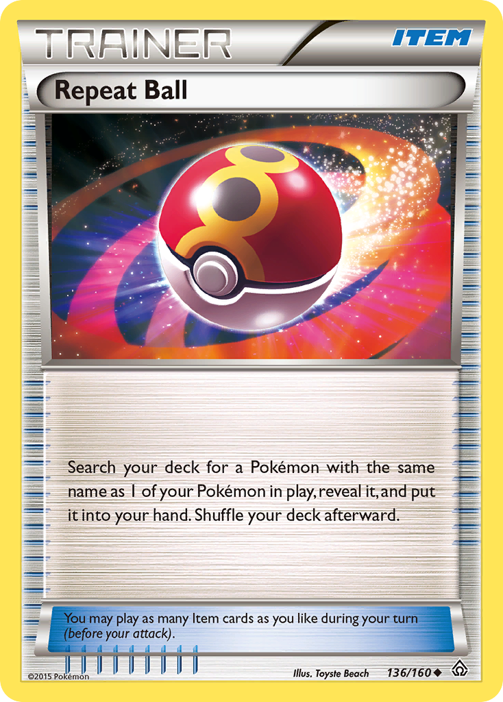 Repeat Ball (136/160) [XY: Primal Clash] | Deep Dive Games St. Marys