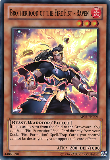 Brotherhood of the Fire Fist - Raven [AP02-EN009] Super Rare | Deep Dive Games St. Marys