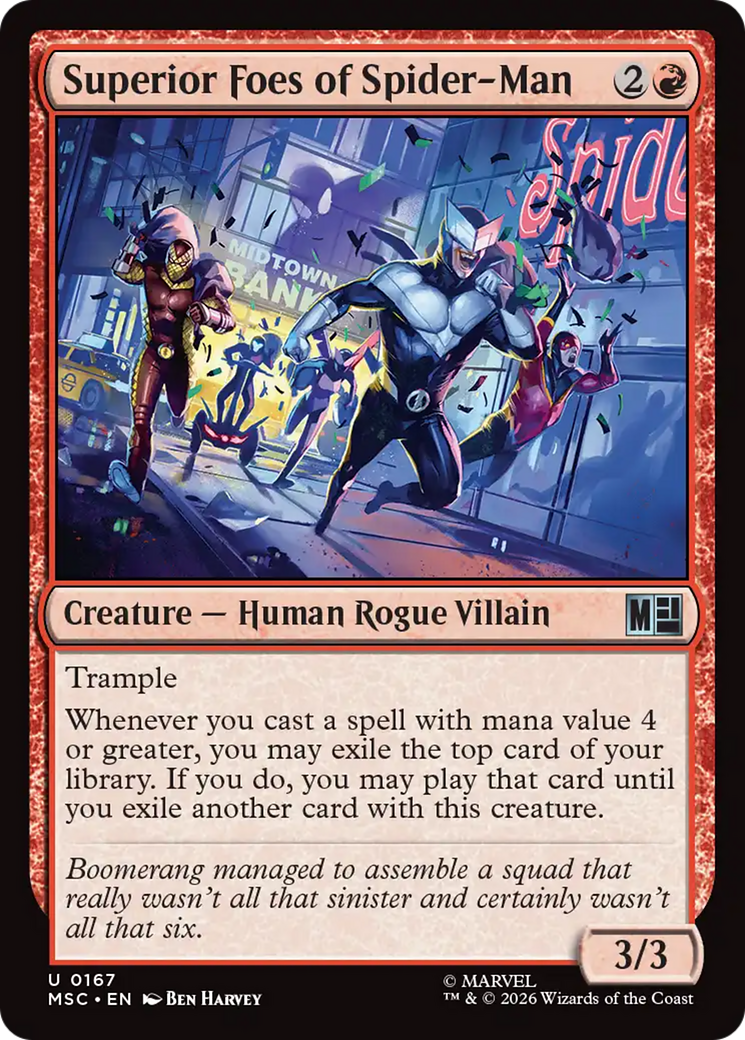Superior Foes of Spider-Man [Marvel Super Heroes Commander] | Deep Dive Games St. Marys