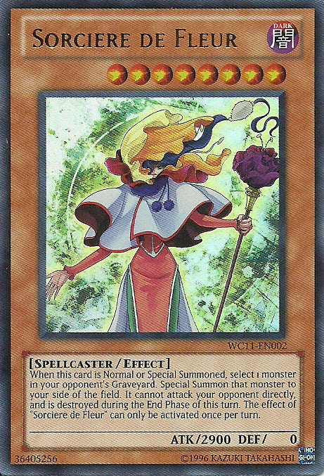 Sorciere de Fleur [WC11-EN002] Ultra Rare | Deep Dive Games St. Marys