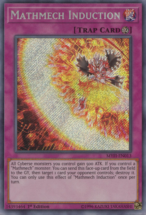 Mathmech Induction [MYFI-EN013] Secret Rare | Deep Dive Games St. Marys